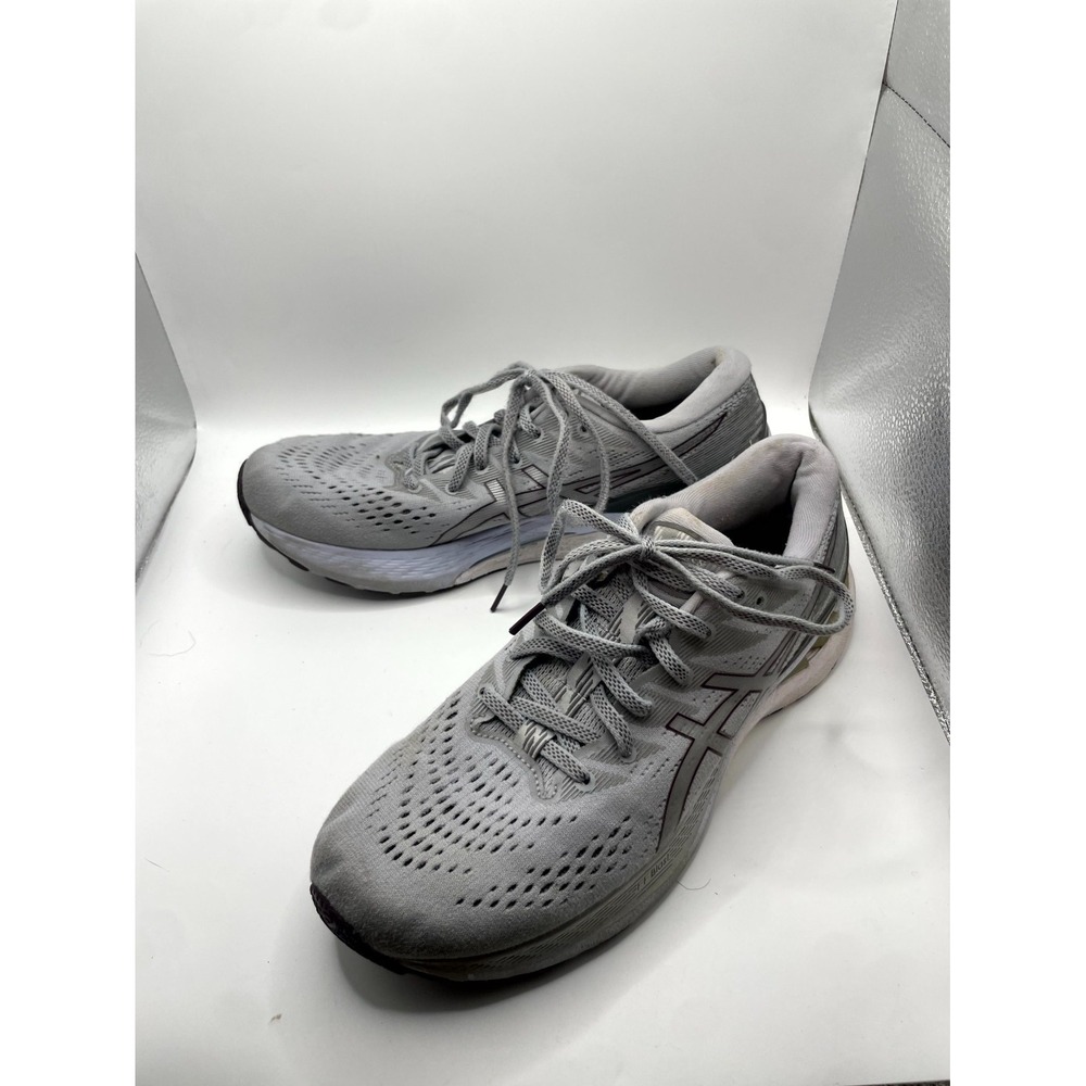 Asics Gel-Kayano 28 Womens US 10 Sneakers Piedmont Gray Athletic Running Shoes